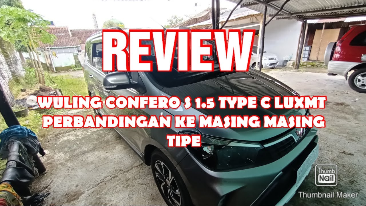 Review lengkap wuling confero S 1.5 type C luxmt 2021 || kekurangan dan kelebihan