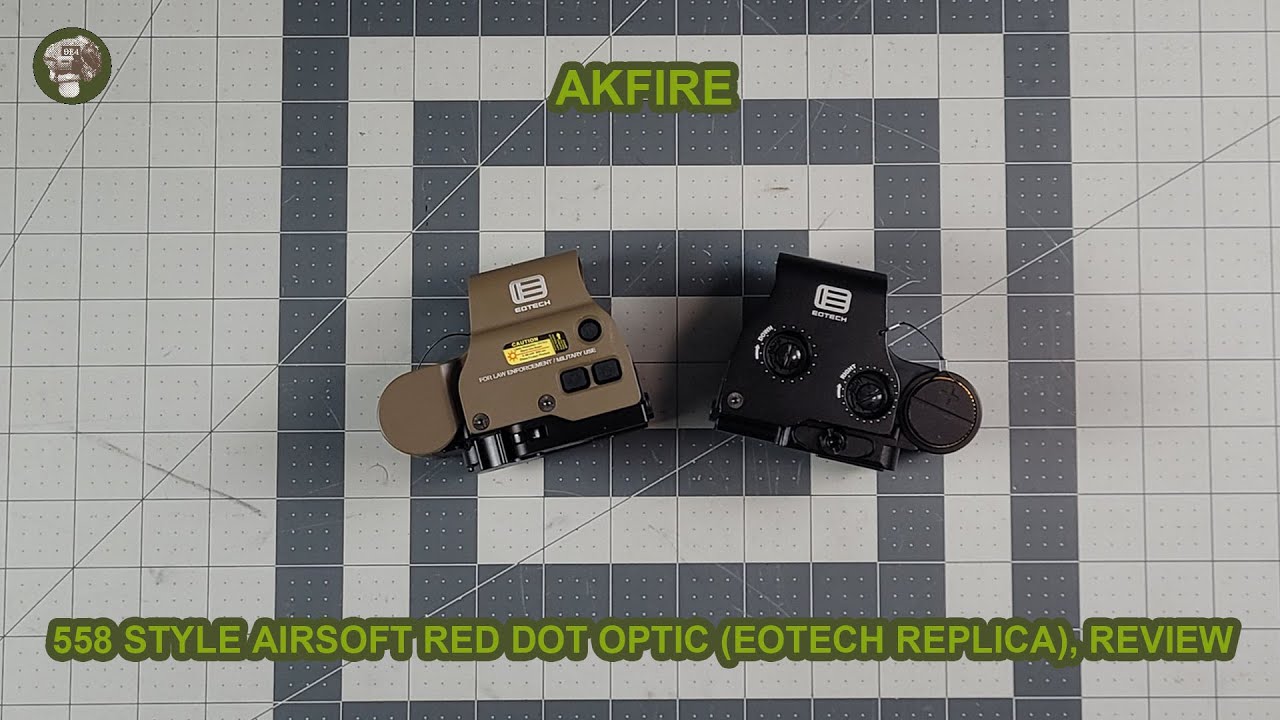 Обзор страйкбольного прицела AKFIRE 558 style red dot (клон EOTECH)