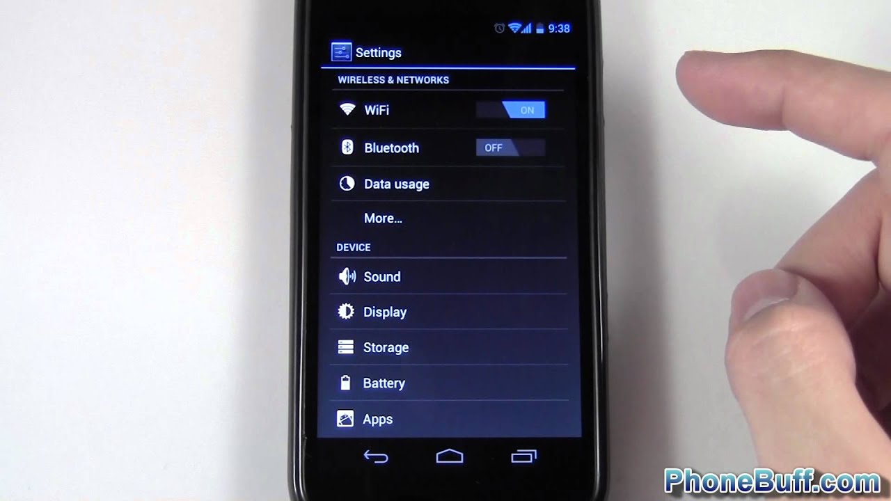 Как отключить роуминг на Android