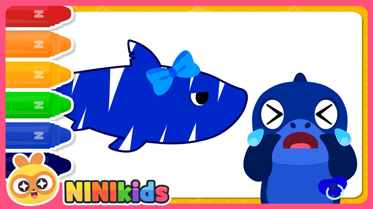 ¡Ayúdame a encontrar a mamá tiburón! | Bebé Tiburón | Megalodón | Animalandia | NINIkids en español