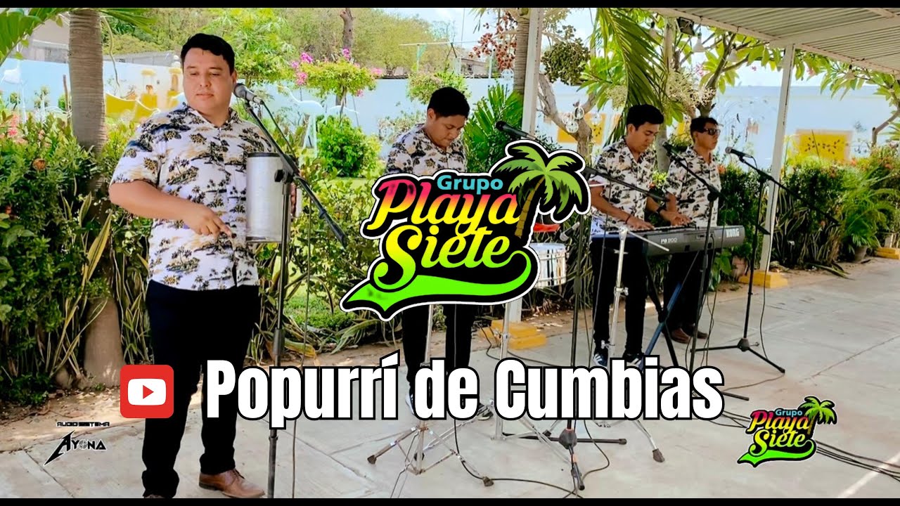 PLAYA SIETE - Popurrí cumbias (En vivo)