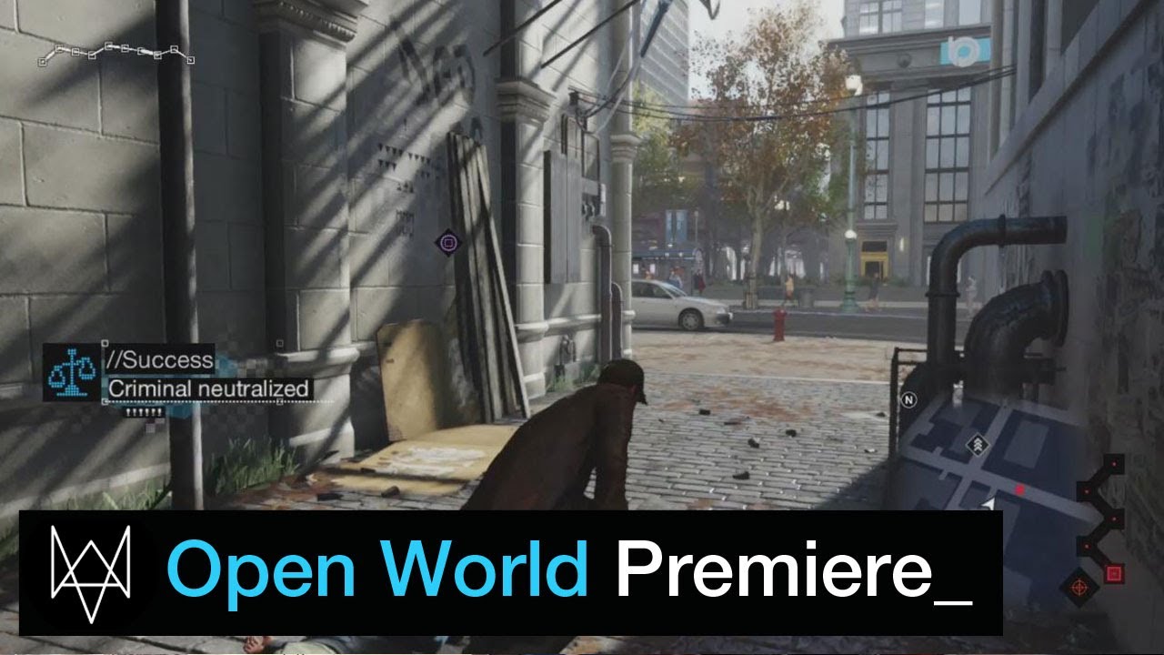 Watch_Dogs: Open World Gameplay Premiere Commented