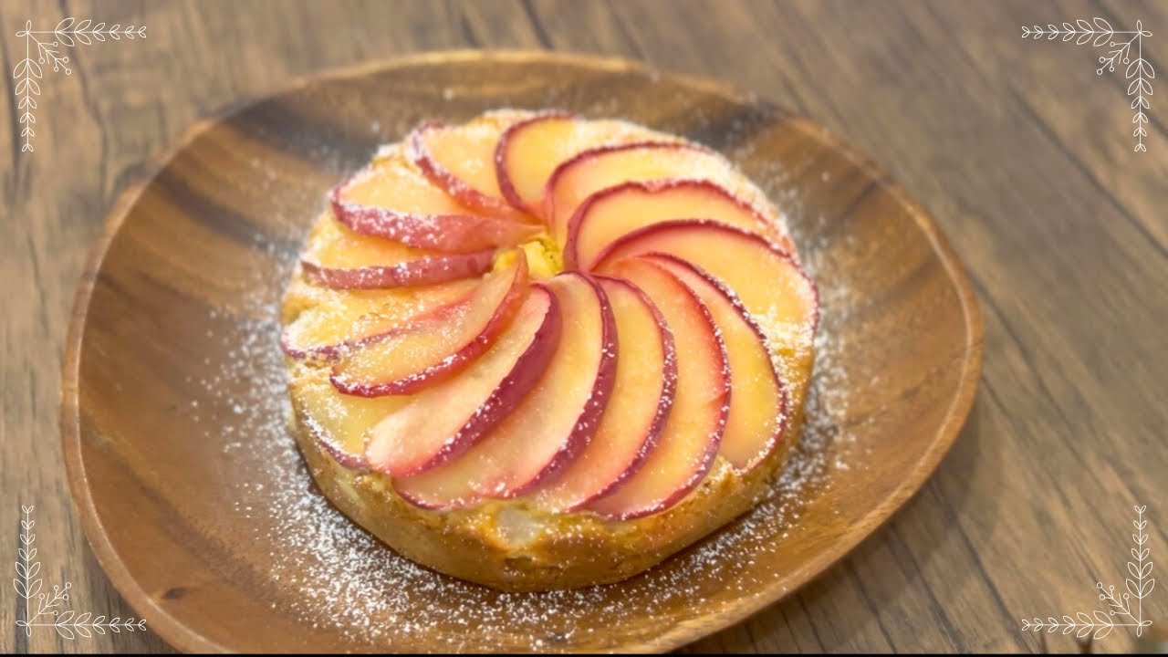 【vlog】米粉のりんごケーキ作り🍎｜長谷川あかりさんのハンバーグ｜LUPICIA福袋|スリコGU購入品