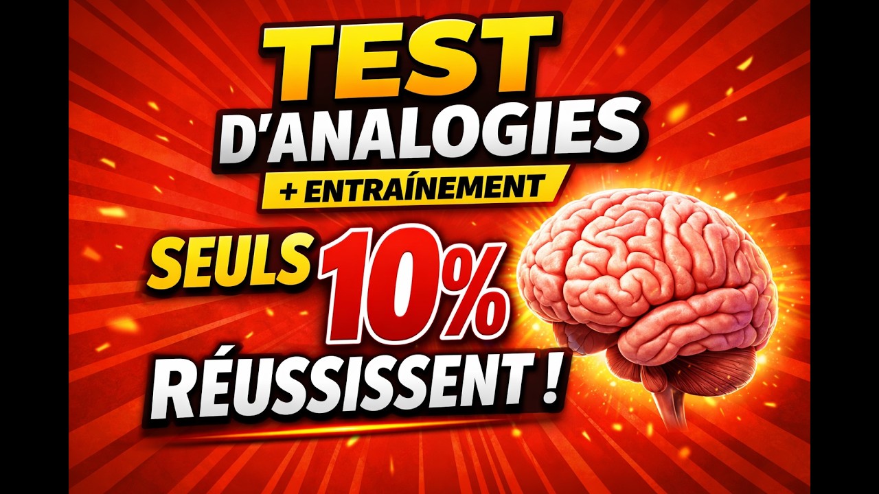 TEST D’ANALOGIES : 20 Questions avec Explications pour Tester Votre Logique