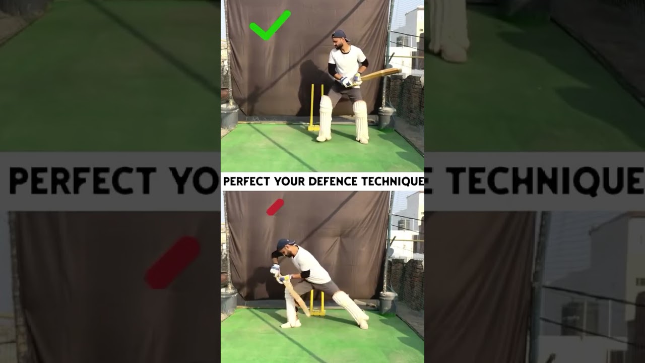 cricket tips cricket batting tips Perfect Your Batting Defense Technique! 🏏 