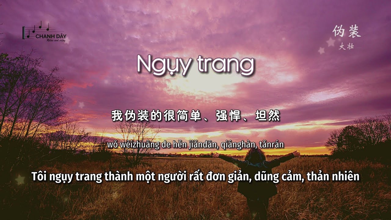 [Vietsub] Ngụy trang (伪装) - Đại Tr&aacute;ng (大壮) - Hot Douyin