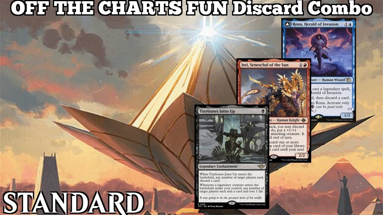 OFF THE CHARTS FUN Discard Combo | Aetherdrift Legends | Standard Bo3 | DFT Mythic Rank | MTG Aren