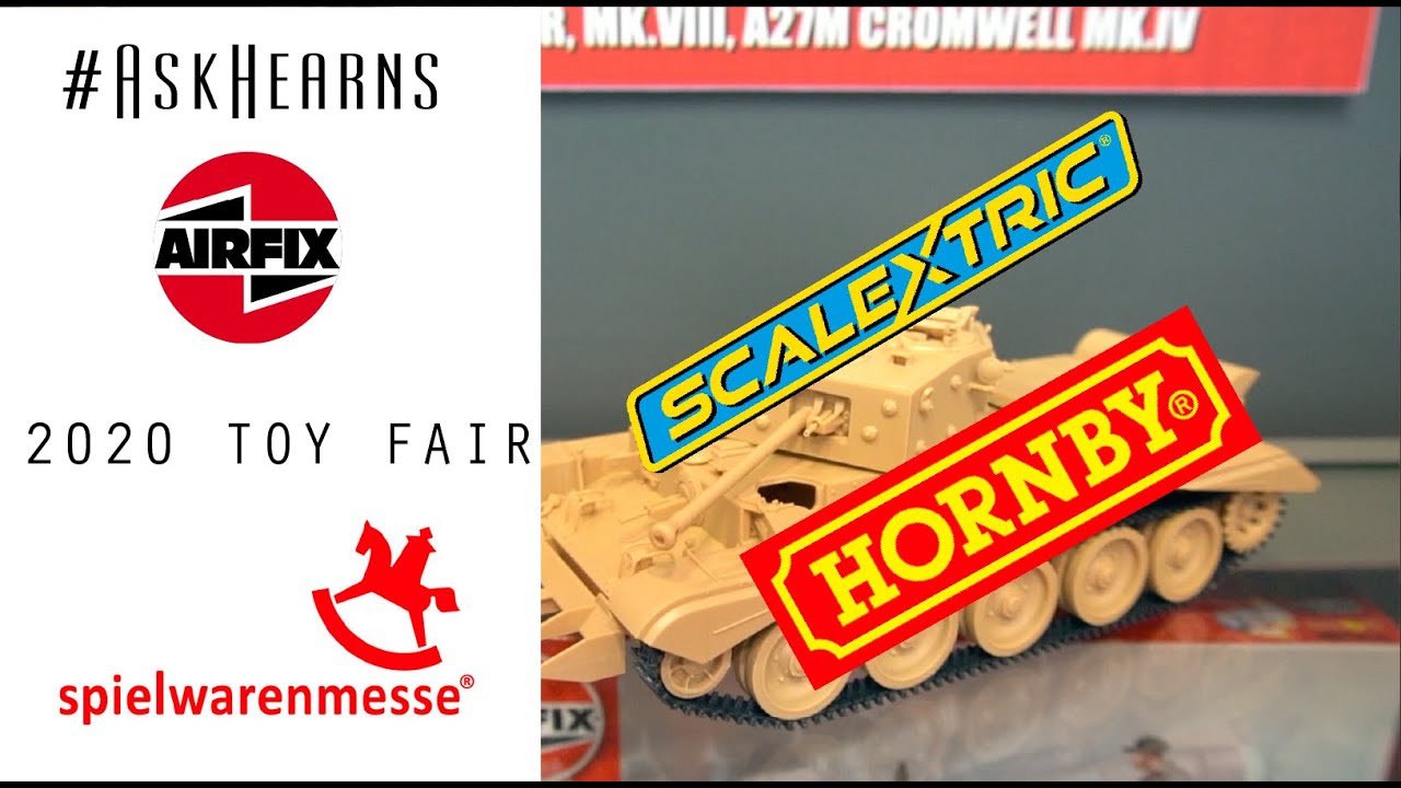 AIRFIX | SCALEXTRIC | HORNBY | 2020 Nuremberg Spielwarenmesse | #ASKHEARNS