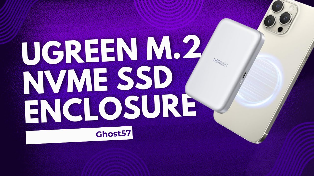 🚀 Корпус Ugreen M.2 NVMe SSD + MagSafe | SSD PNY CS2230 с iPhone 15 Pro