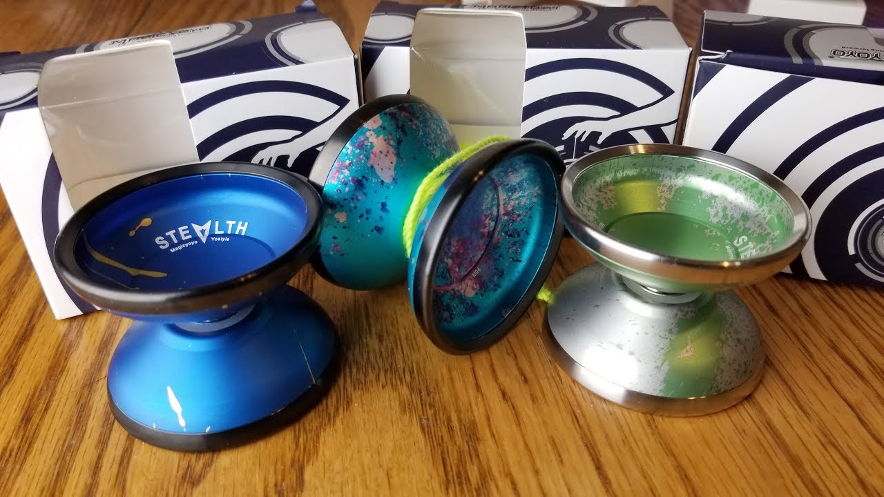 Magic YoYo Stealth 2018 Colorway Unboxing and Giveway.