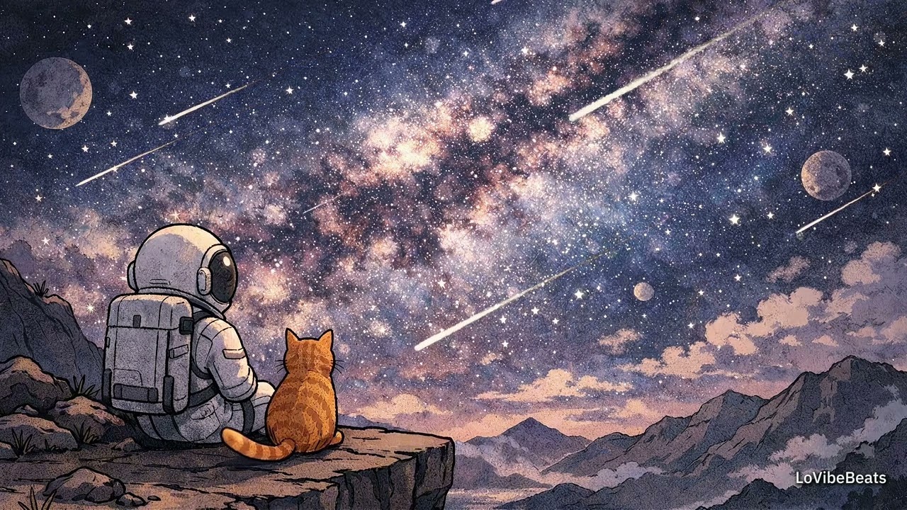Lofi Hip Hop Mix - มหัศจรรย์แห่งดวงดาว 🚀 ดนตรีเพื่อการอ่านหนังสือและพักผ่อน [1 Hour]