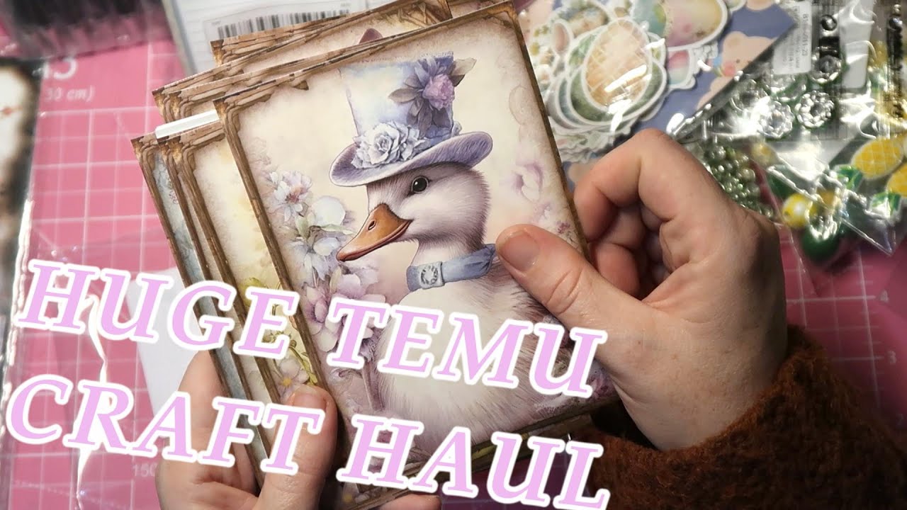 HUGE TEMU CRAFT HAUL/ Getting Ready for Upcoming Markets
