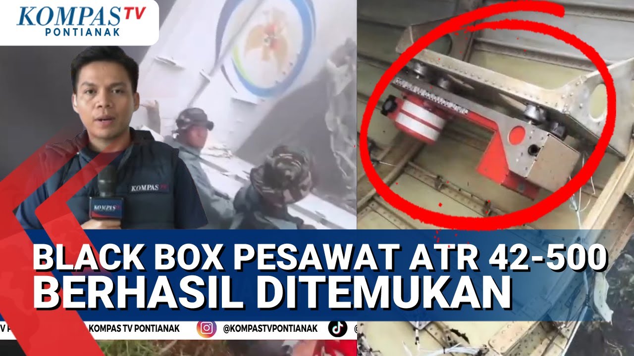 Breaking News Penemuan Black Box Pesawat ATR 42-500 Dalam Potongan Ekor Pesawat