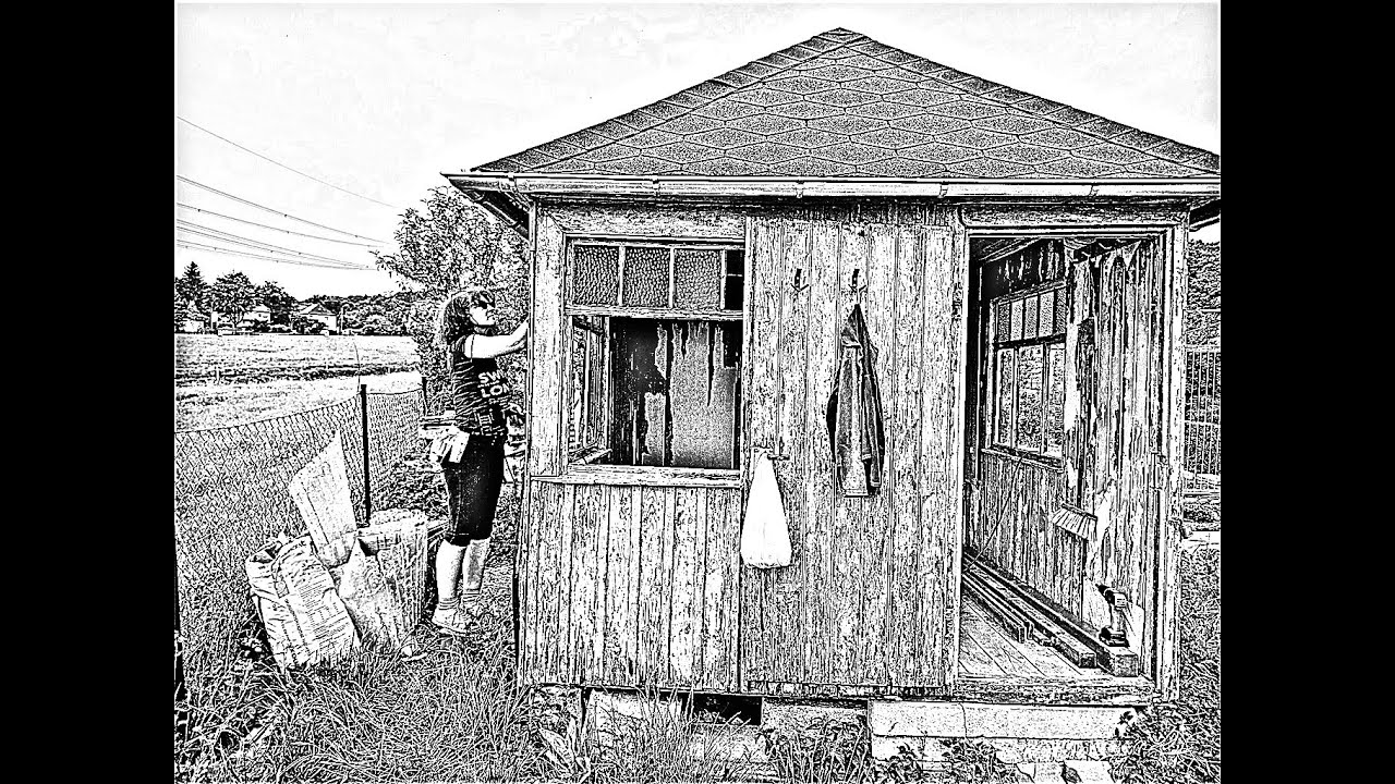 Museumsgarten mit historischer Laube