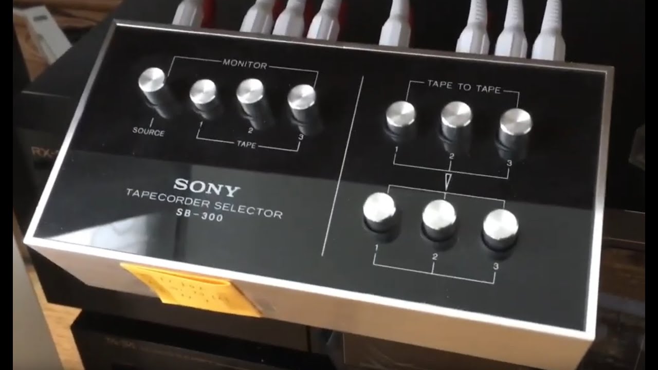 1979 (?) Sony Tapecorder Selector SB-300