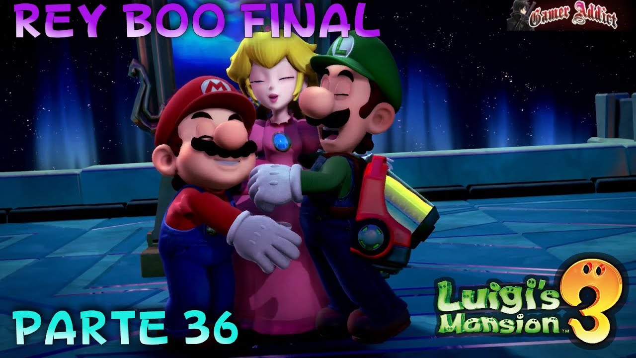 Luigi`s mansion 3 Rey boo - Final parte 36