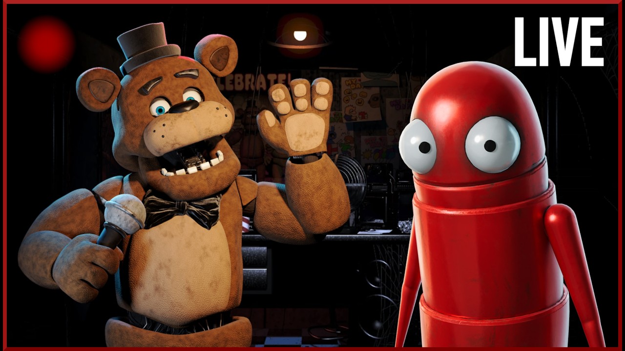 (LIVE) FNaF 1 & R.E.P.O. S PŘÁTELI