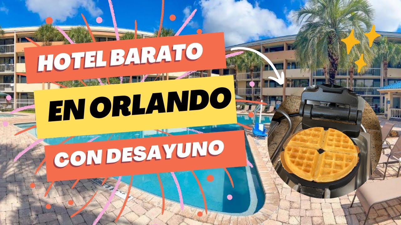 Hotel económico barato Orlando con desayuno pileta traslado a los Parques Disney - SonoHotel