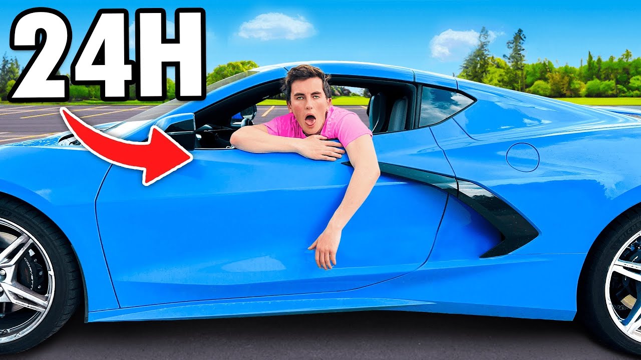 J'ai Passé 24 Heures Dans Ma VOITURE DE LUXE