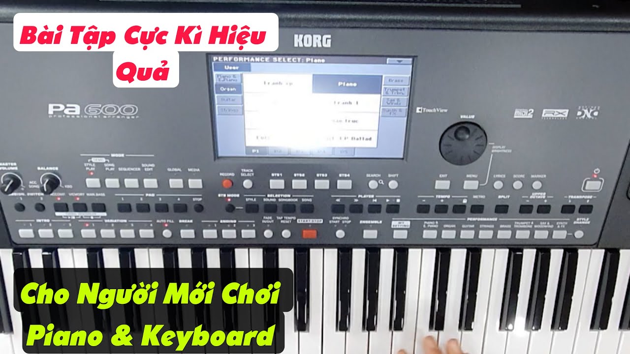 Bài Tập Nhịp Cho Organ Và Piano | Giúp Nhịp Tốt Hơn Rất Nhiều | Mẹo Đệm Hát