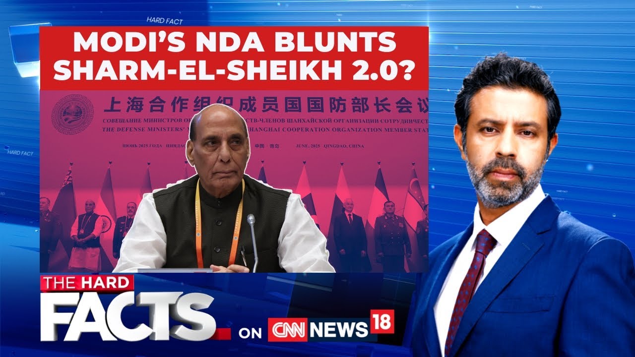 India's Defence Minister Rajnath Singh Stands Firm Against China At SCO Meeting | The Hard Facts