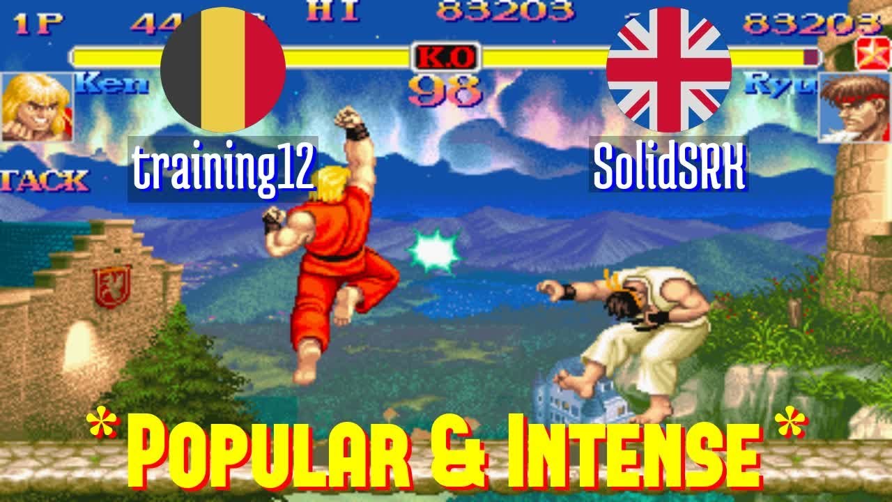FT5 @ssf2xjr1: training12 (BE) vs SolidSRK (GB) [Super SF II X ssf2x ssf2 Fightcade] May 31