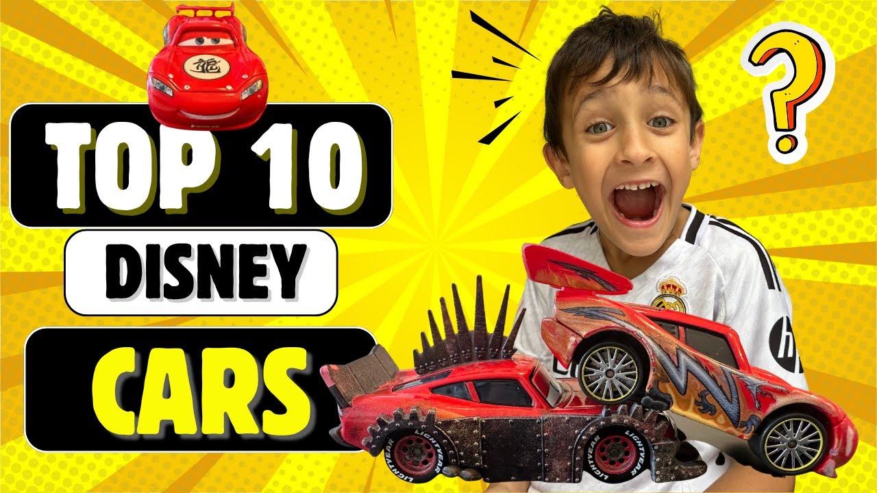 Top 10 Disney Pixar Cars Every Kid Will Love! (Zaccy's Picks)