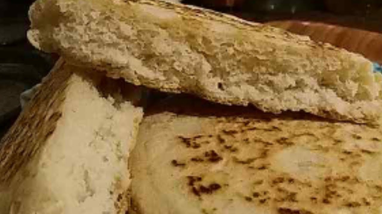 خبز بمكونين فقط : دقيق الأرز و نشا الذرة سهل التحضير