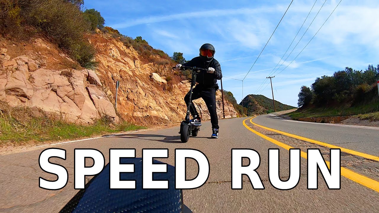 Rion Canyon Speed Run | Fast Electric Scooter Ride with Skydio and GoPro FPV