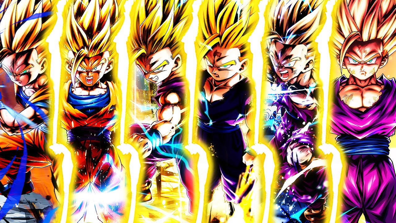FINALLY! The FULL Super Saiyan 2 Gohan Team in Dragon Ball Legends!