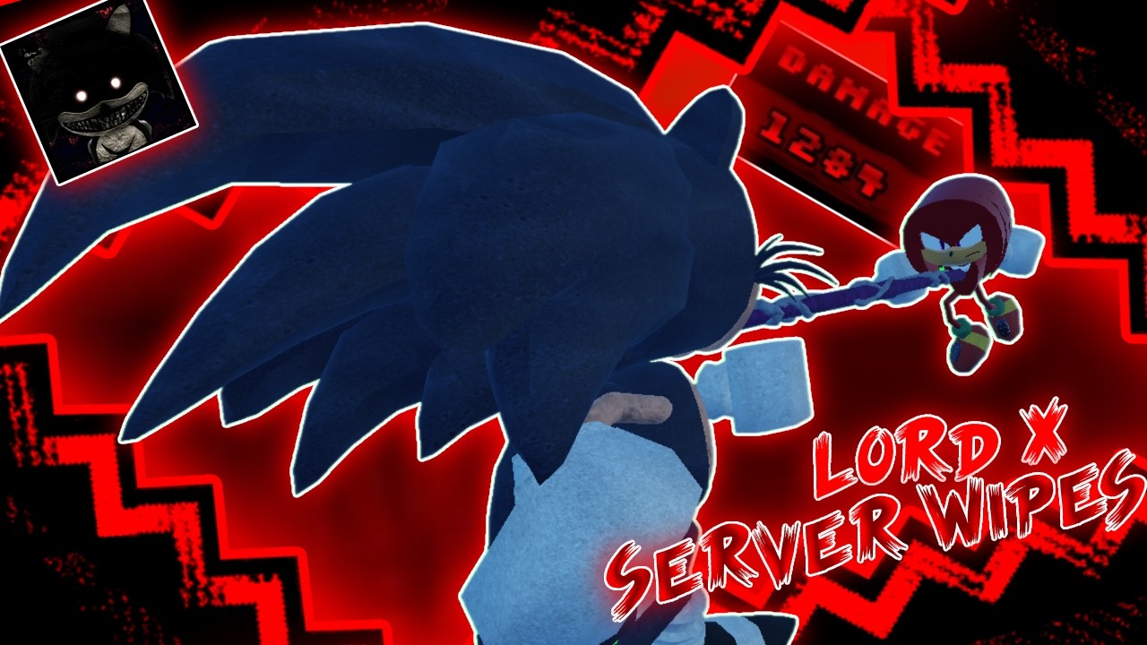 Server Wiping  With Reworked Lord X | Sonic.EXE: The Disaster Eclipsed 1.39v Lord X Gameplay