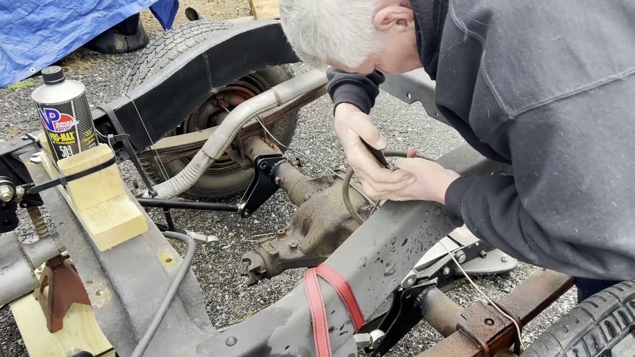 Dodge D100 Rear Spring Removal