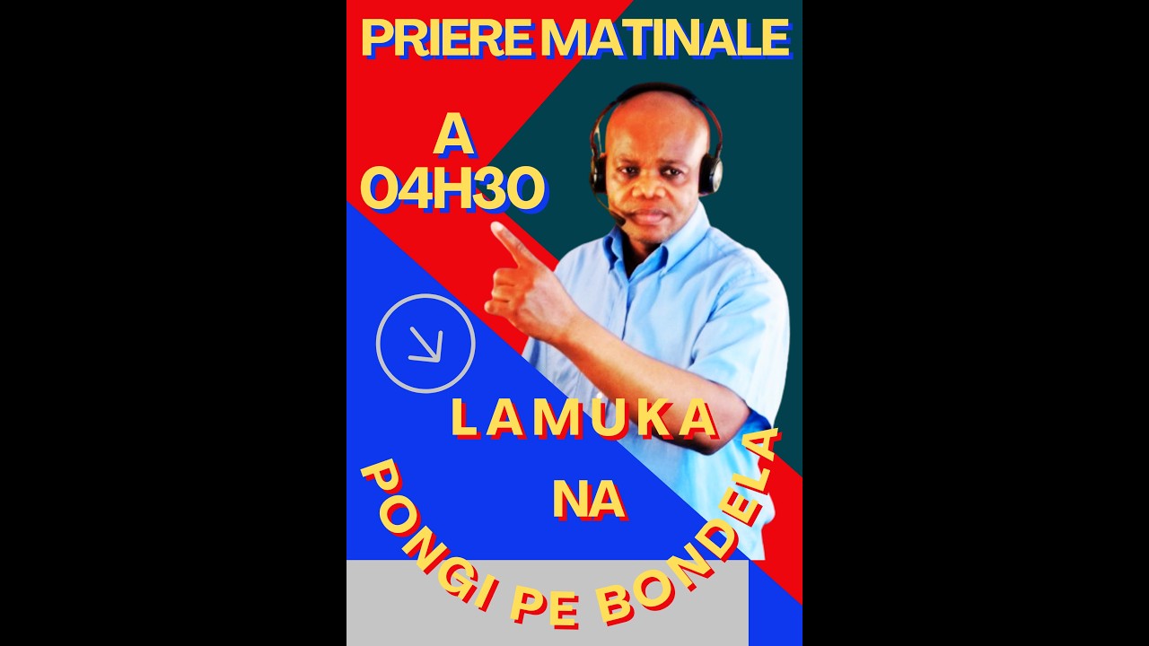 ! THEME : JE SORS DANS LE NOM DE JESUS-CHRIST (PRIERE MATINALE DU MARDI 24/02/2026)