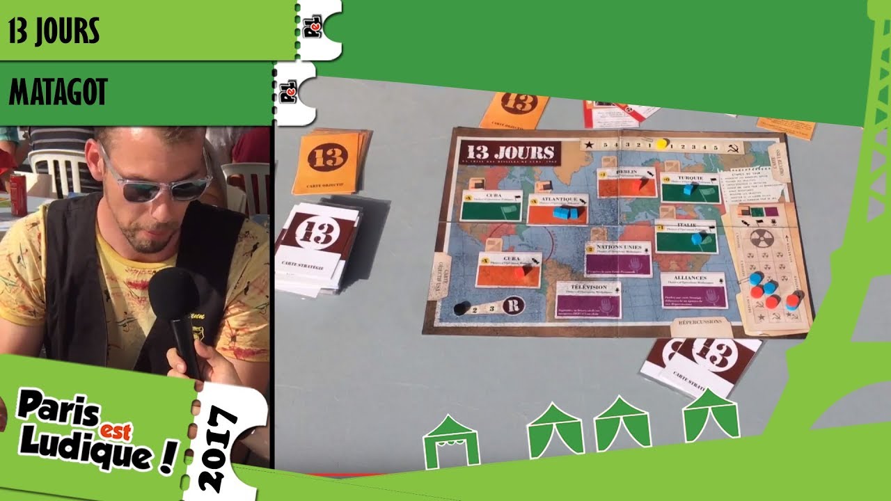 Paris Est Ludique 2017 - Jeu 13 Jours - Matagot