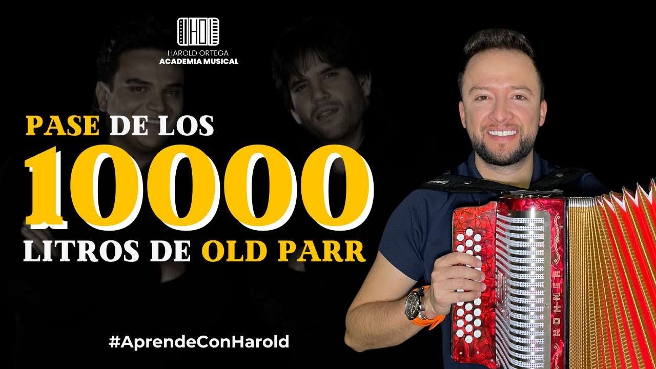 Pase 10000 litros de Oldparr - Silvestre Dangond (Tutorial acordeón vallenato)
