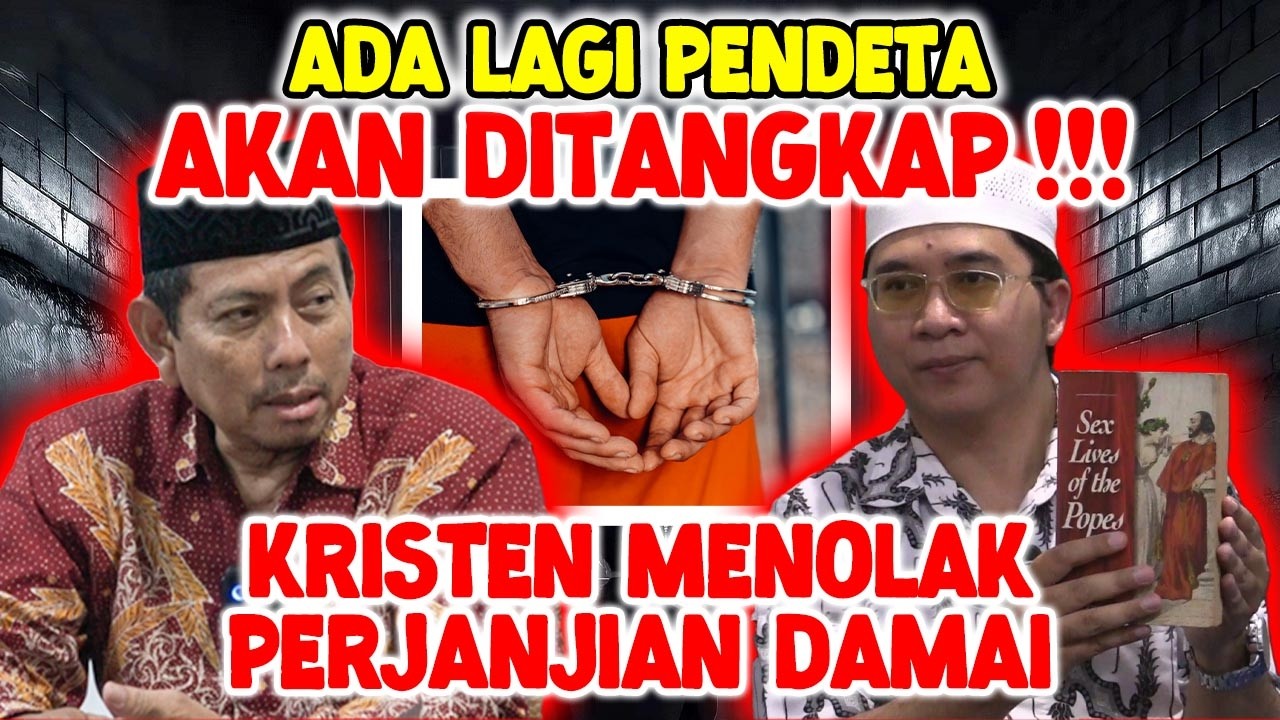 Minta Muslim STOP Bahas Kristen!! Tapi Kristen Menolak Perjanjian Damai di Indonesia!