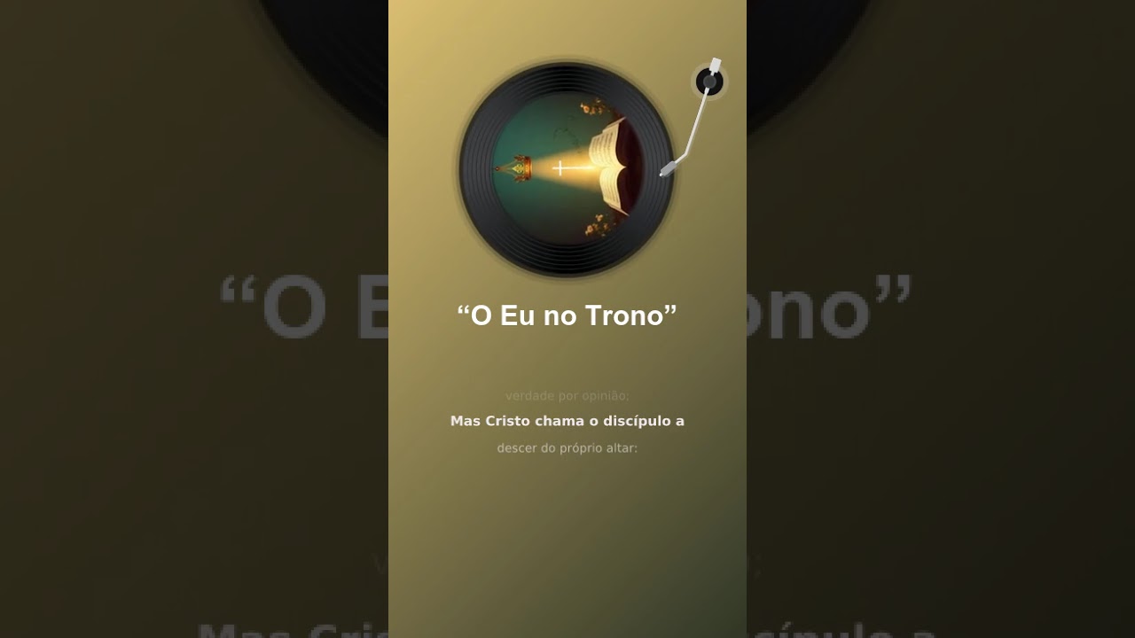 “O Eu no Trono”