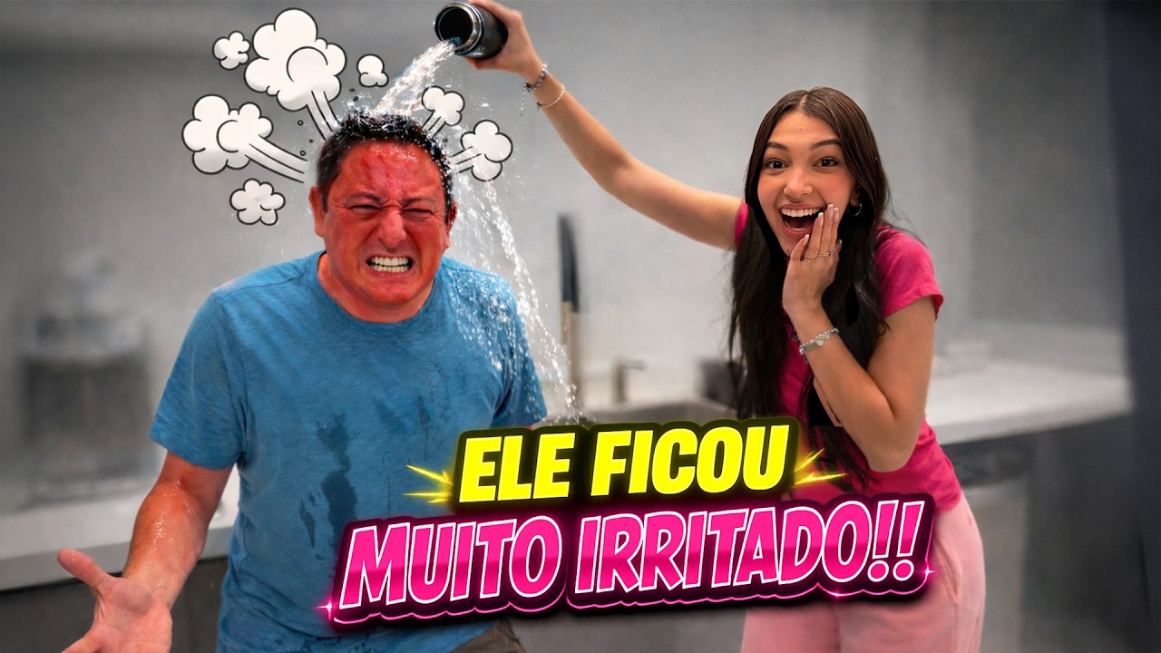 24 HORAS IRRITANDO MEU PAI !! ELE FICOU BEM BRAVO | Luluca