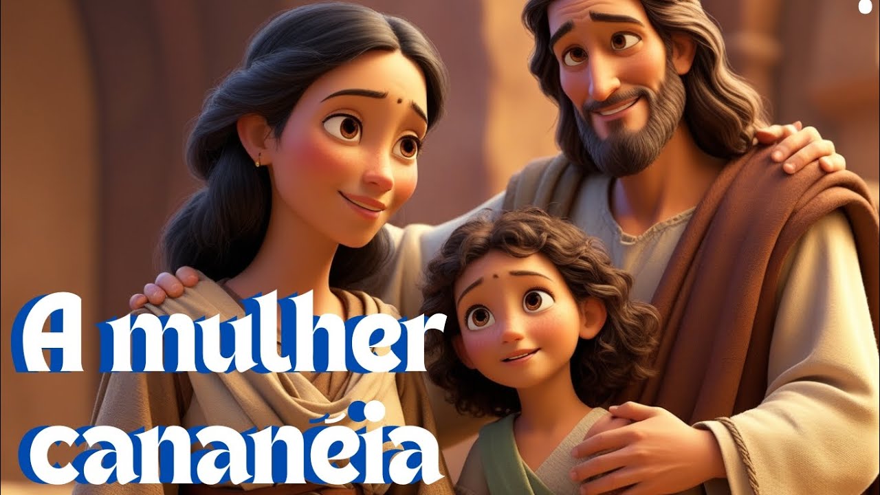 A Mulher Cananeia – Uma Fé que Tocou o Coração de Jesus! ❤️✨ | História Bíblica Infantil