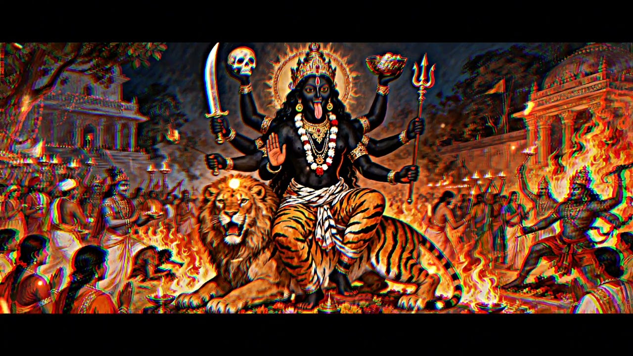 🌺 महाकाली आरती | Ambe Tu Hai Jagdambe Kali | Maa Durga Aarti | Powerful Mahakali Aarti