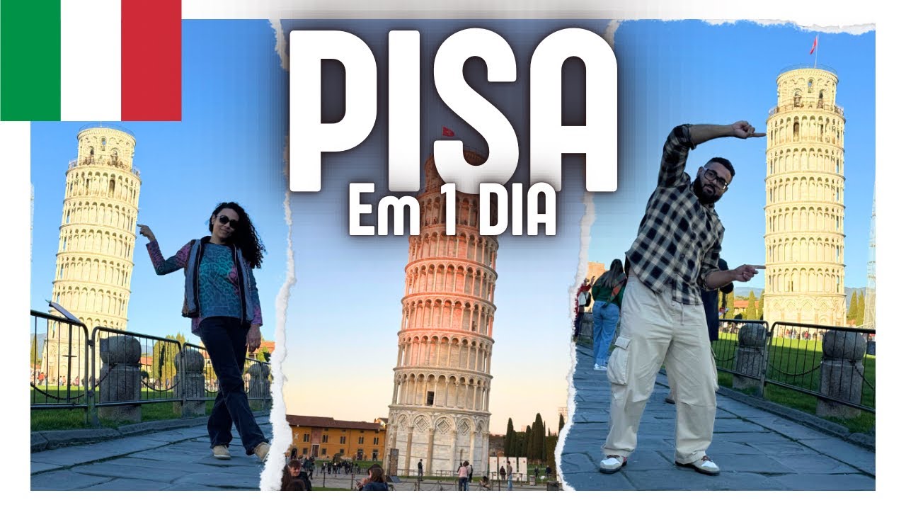 CONHECENDO PISA EM 1 DIA - ITALY 2025 | Mari & Muh