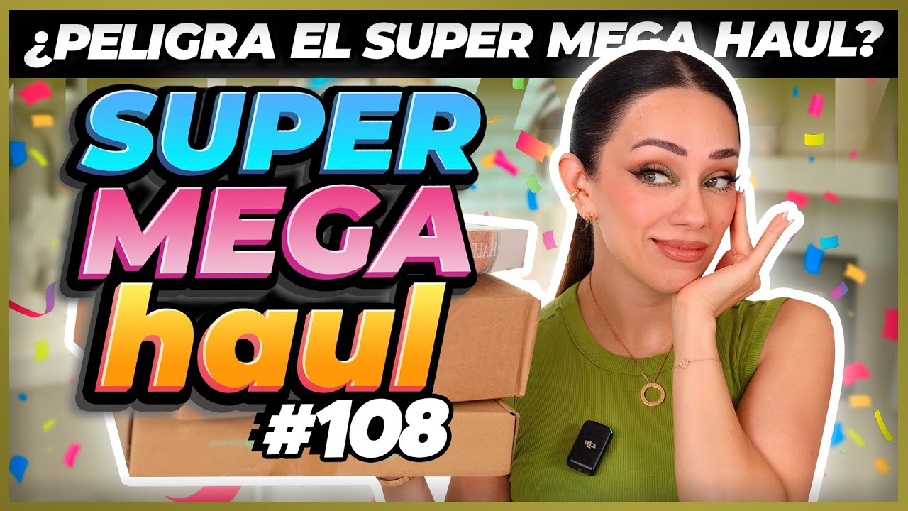 EL FIN DEL SUPER MEGA HAUL? ES HORA DE DECIR ADIOS? COMIDA, ROPA, MAQUILLAJE Y MAS! | SMH 108
