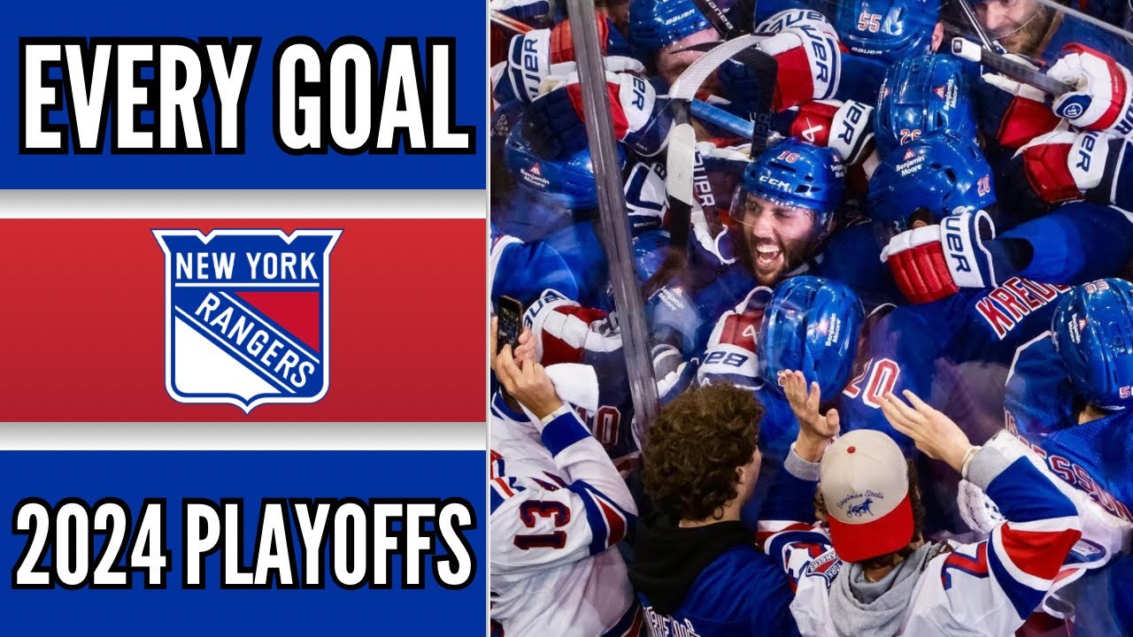 Every New York Rangers Goal from the 2024 Playoffs