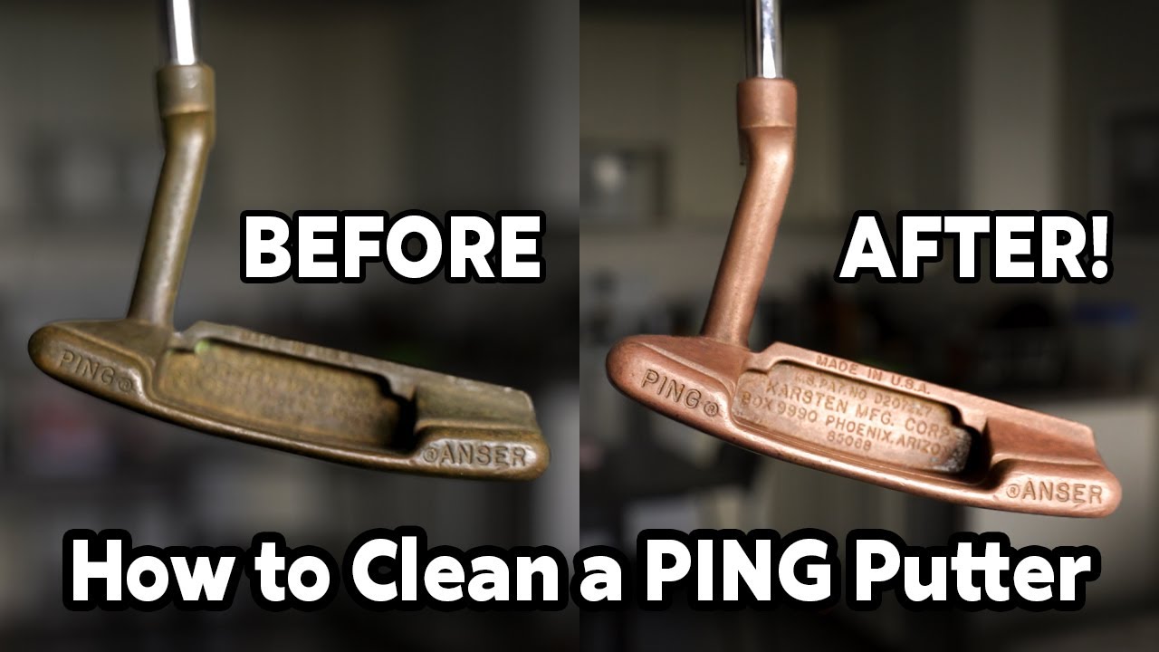 The BEST Way to Clean an Old PING Putter!