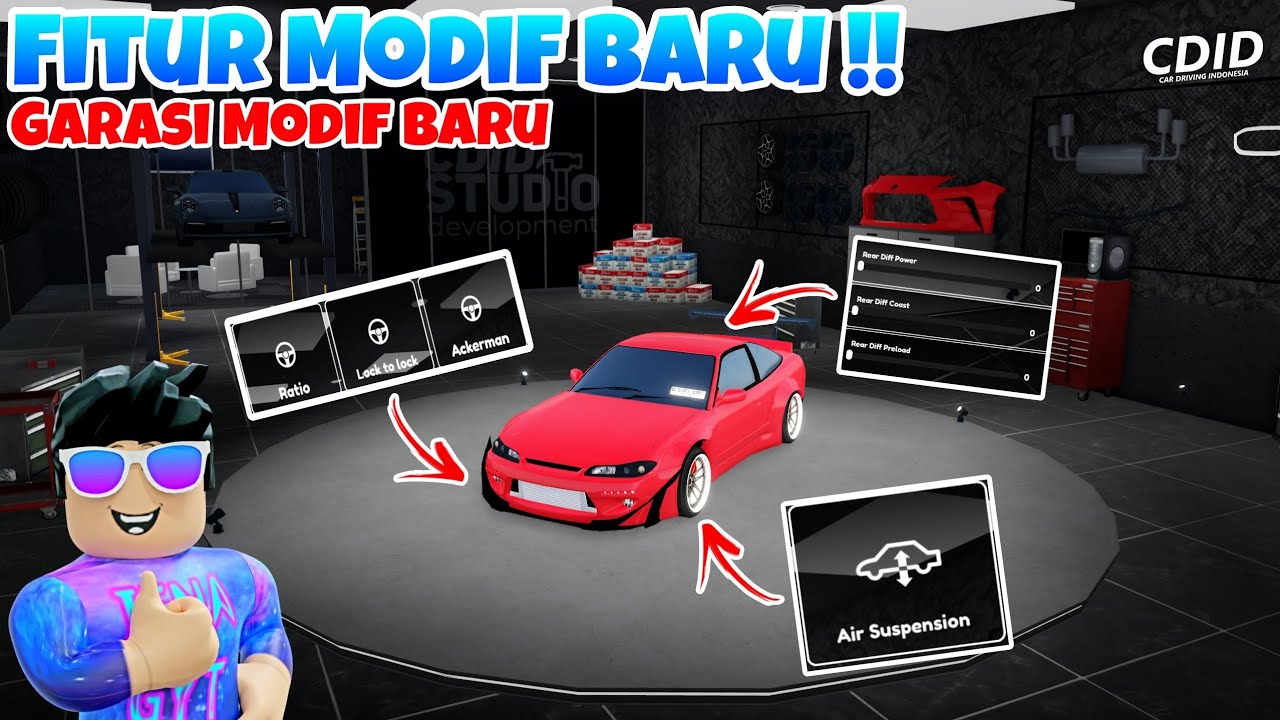 BAHAS BANYAK FITUR MODIFIKASI BARU DI ROBLOX CDID REVAMP V2.0 !!