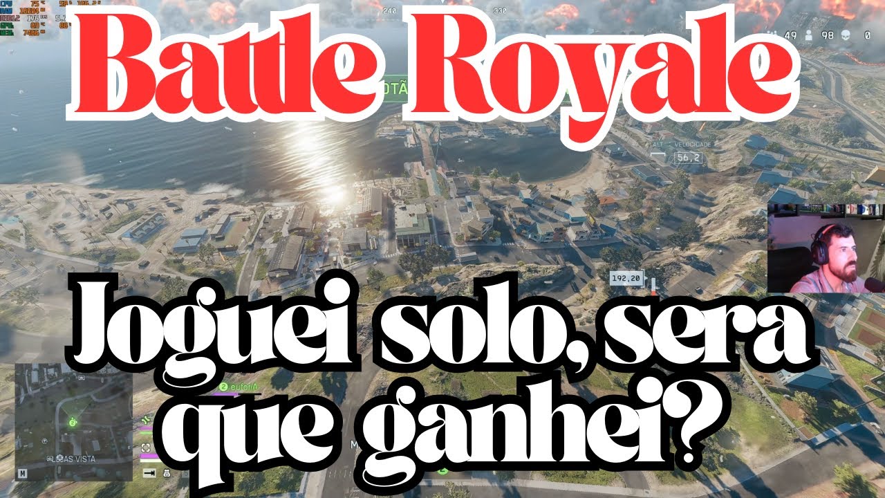 Joguei Battle Royale solo no battlefield 6, sera que ganhei?