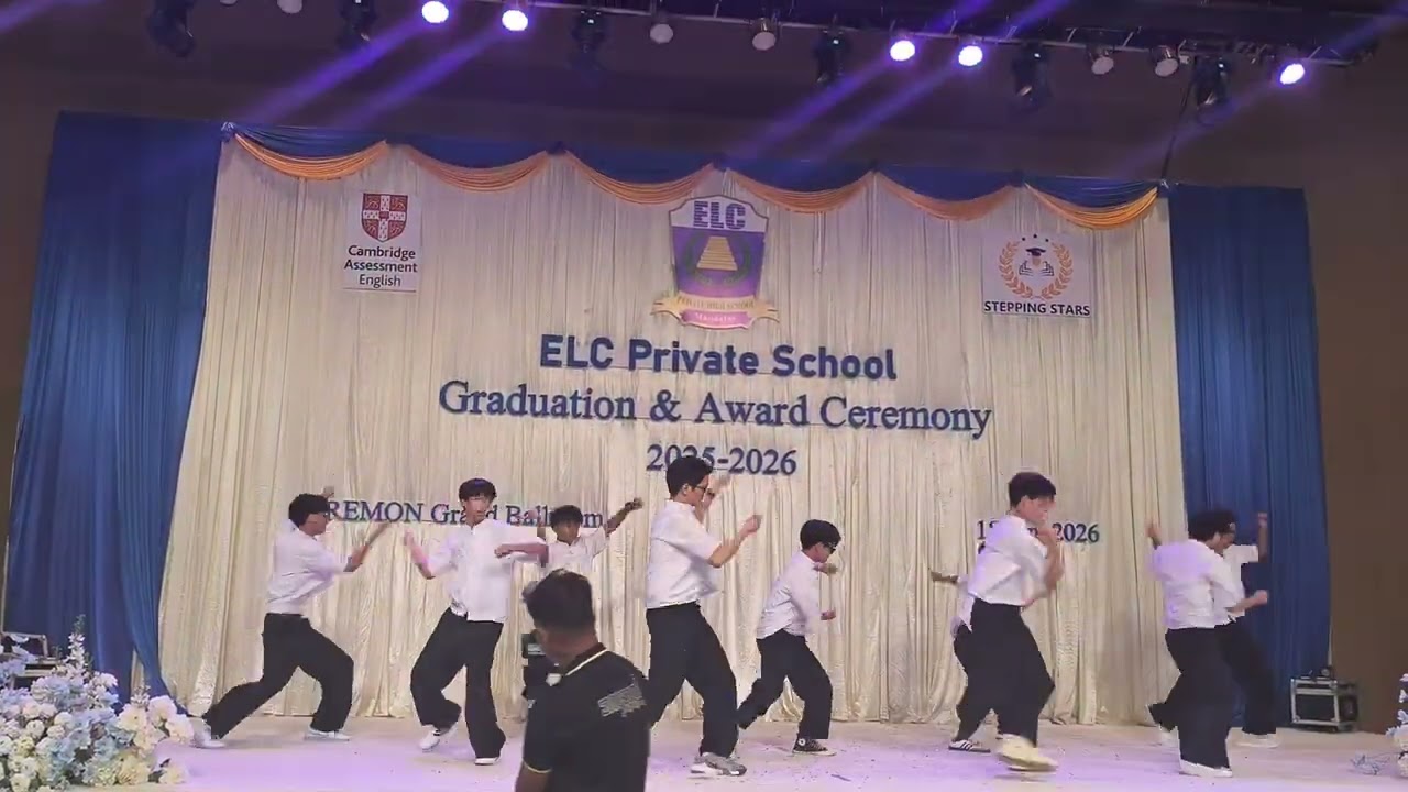 ELC Private School MDY 2025-2026 Graduation & Award Ceremony G11 Students ကဗျာလွတ်+Remix 