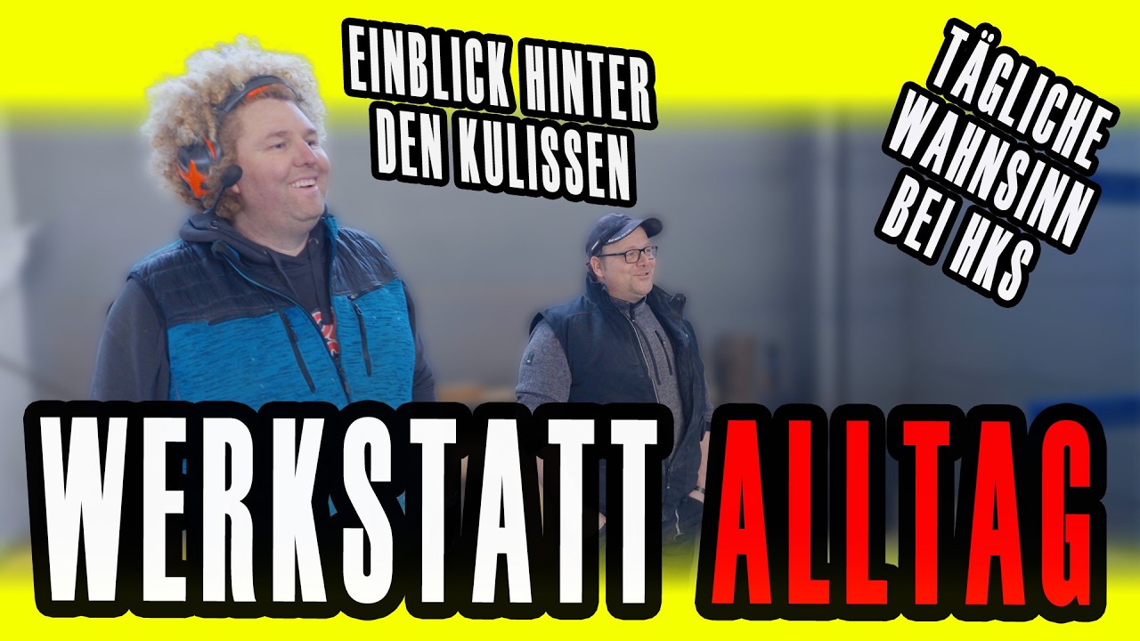 Zwischen Schwei&szlig; und Spa&szlig;: Ein ganz normaler Tag in der Werkstatt! 😄