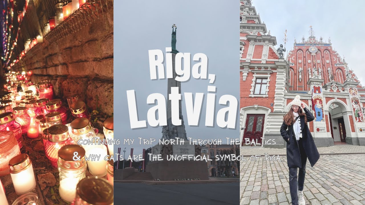 Cats, Art Nouveau Architecture, & Lāčplēsis Day | 1 Week In Riga, Latvia (Country 29!) 🐈‍⬛ 🕯️