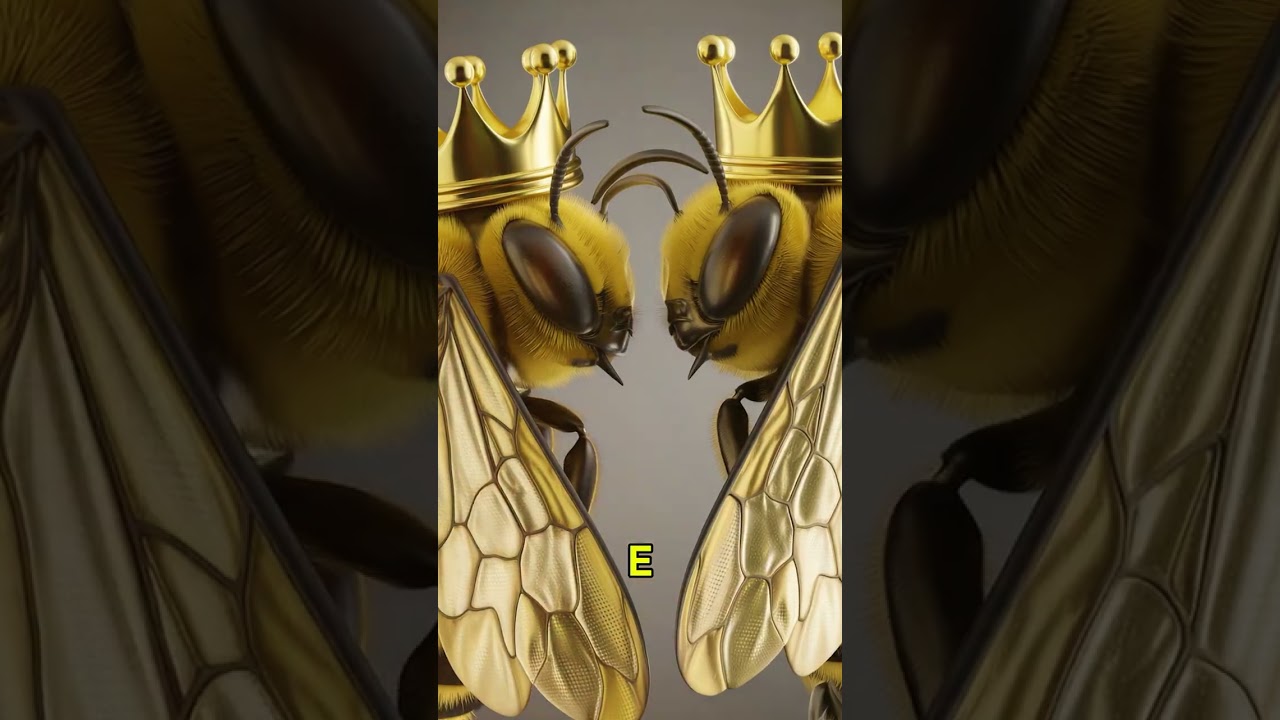 E SE A ABELHA RAINHA IR PRO BELEL&Eacute;U?🐝😱 #shorts